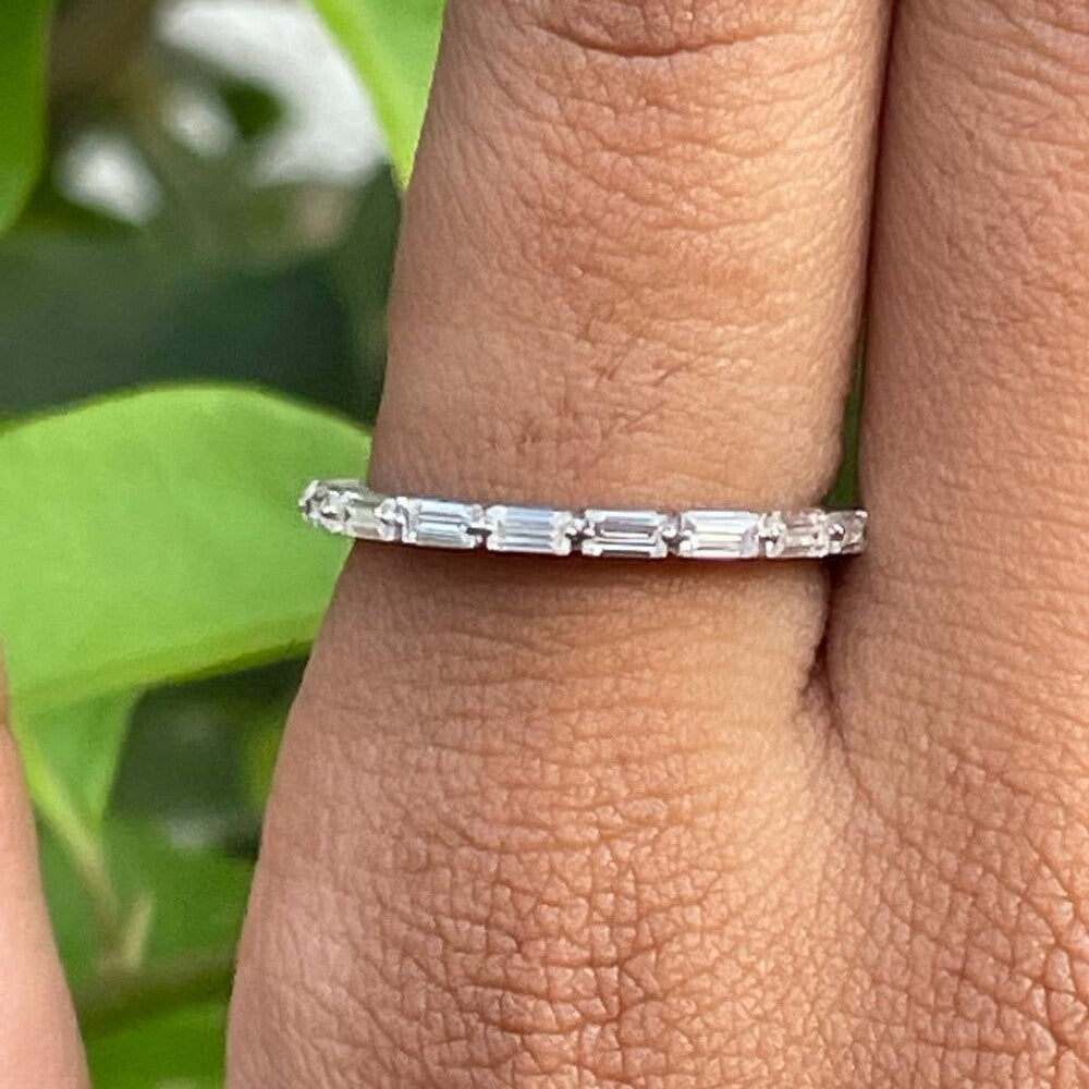 Baguette Diamond Band