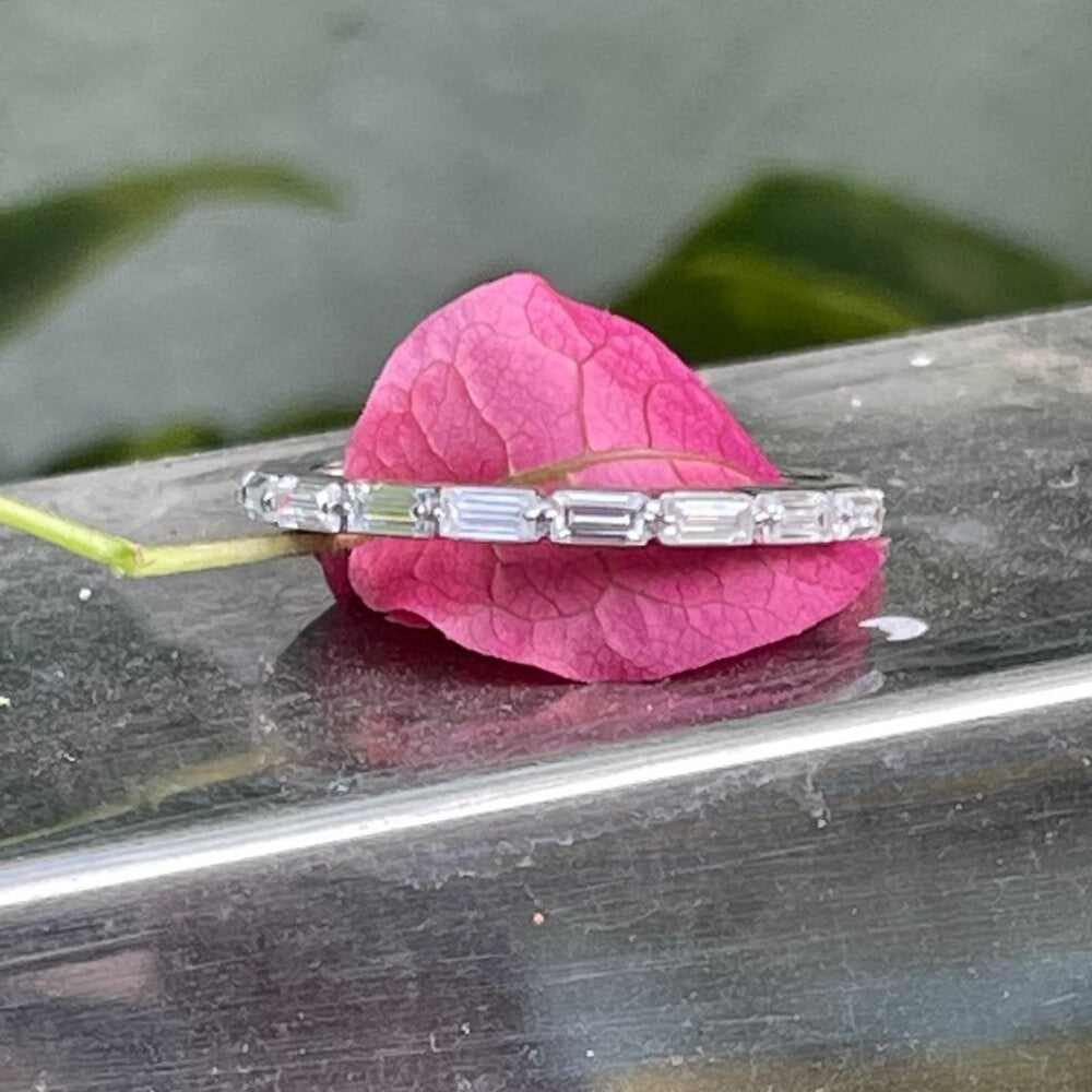 Baguette Diamond Band
