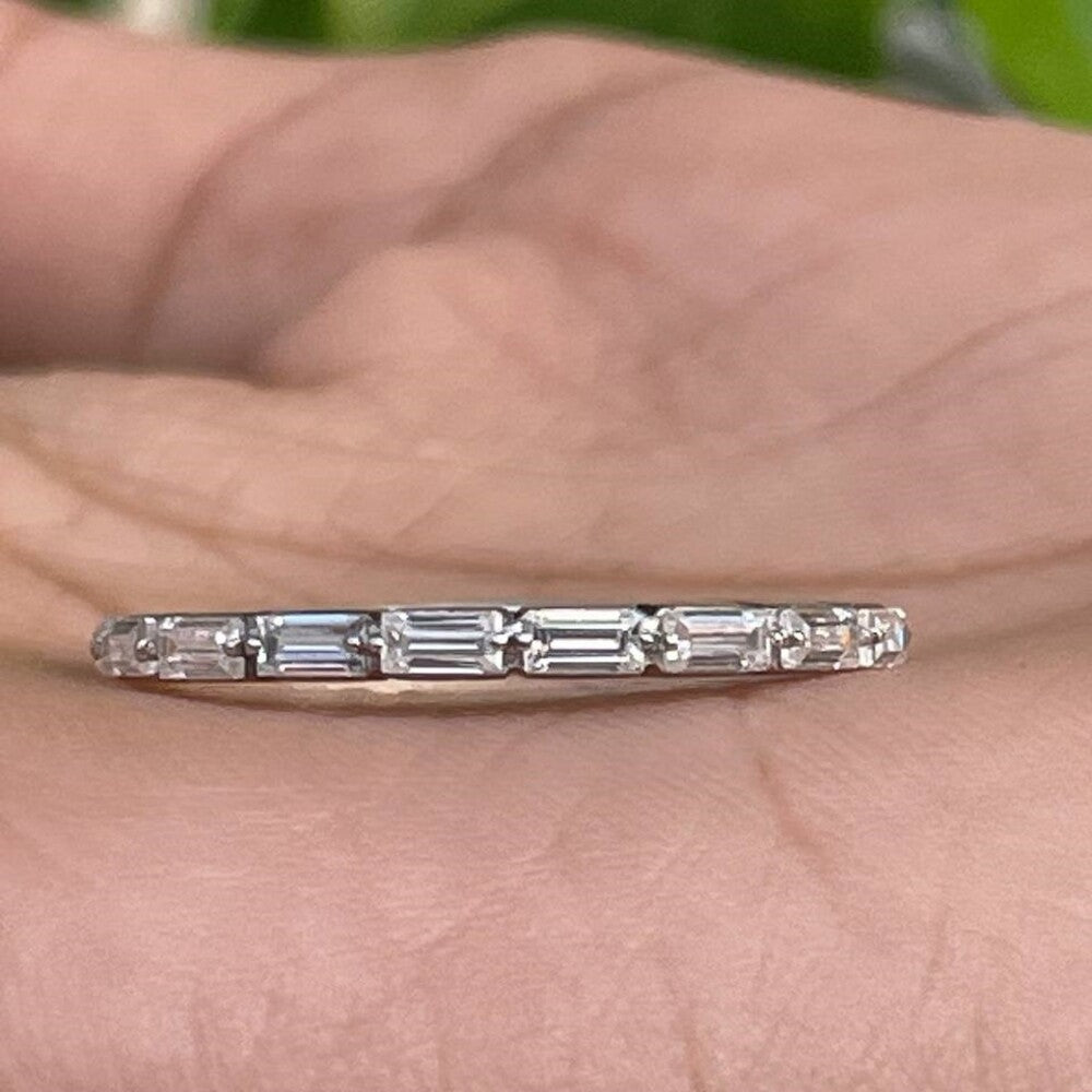 Baguette Diamond Band
