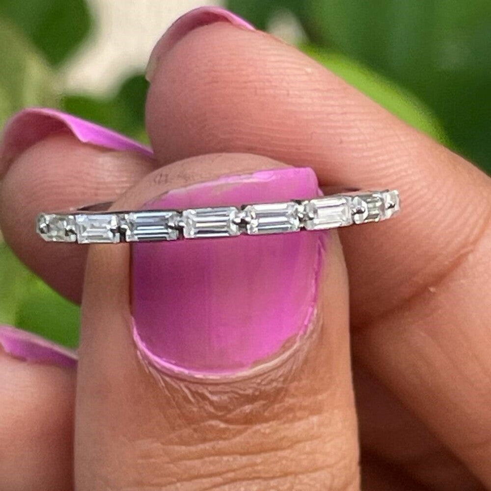 Baguette Diamond Band