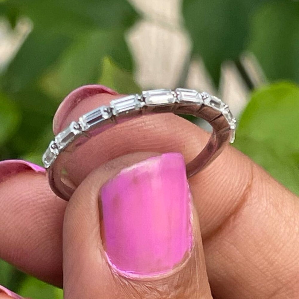 Baguette Diamond Band