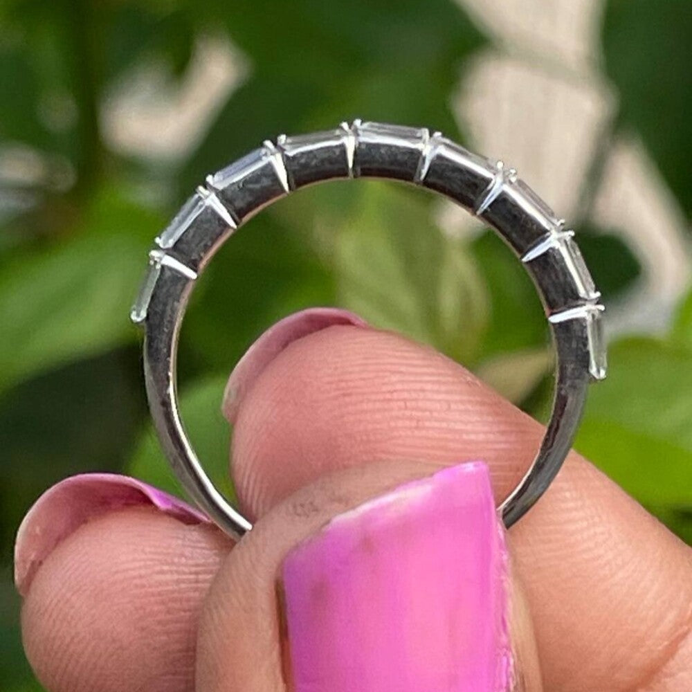 Baguette Diamond Band