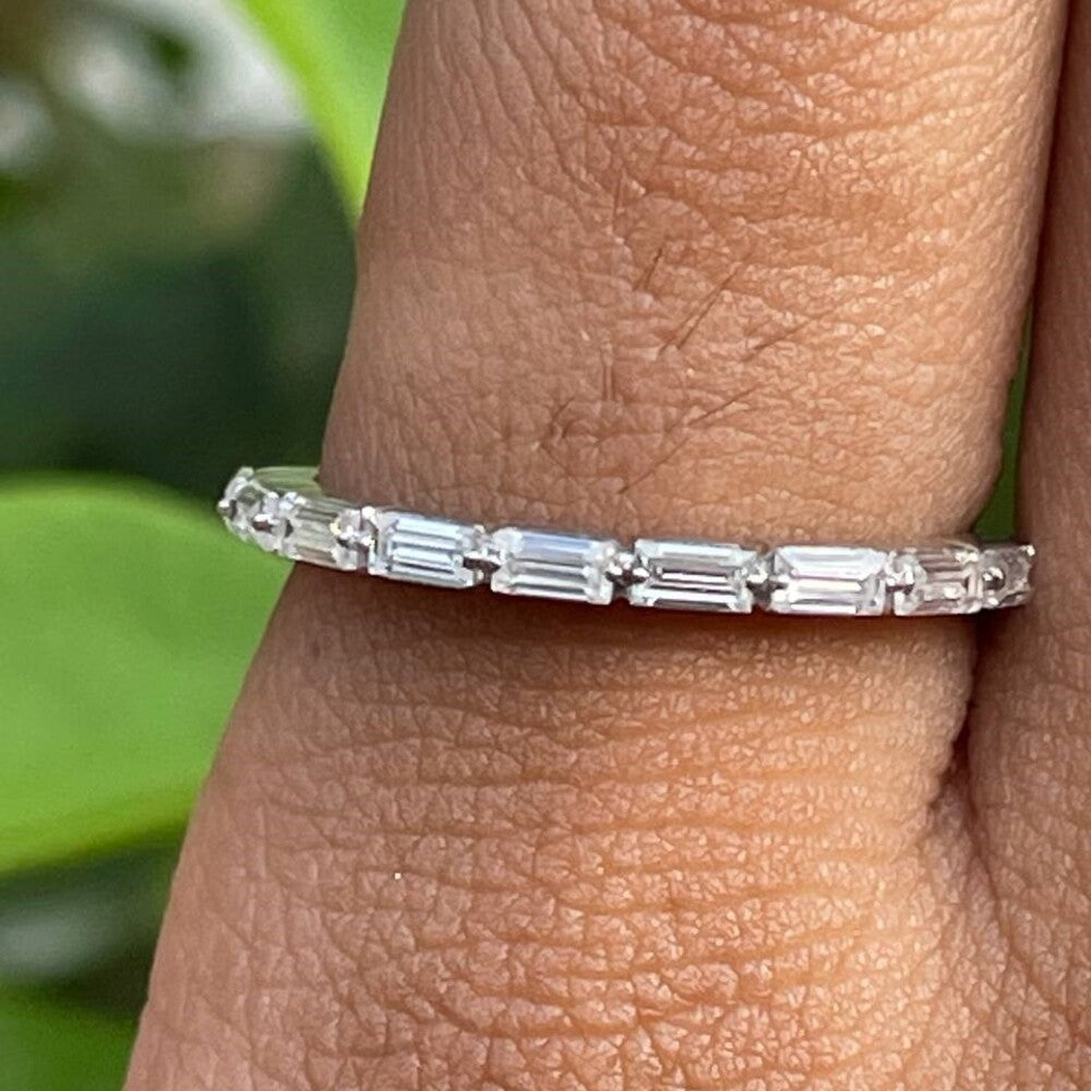 Baguette Diamond Band