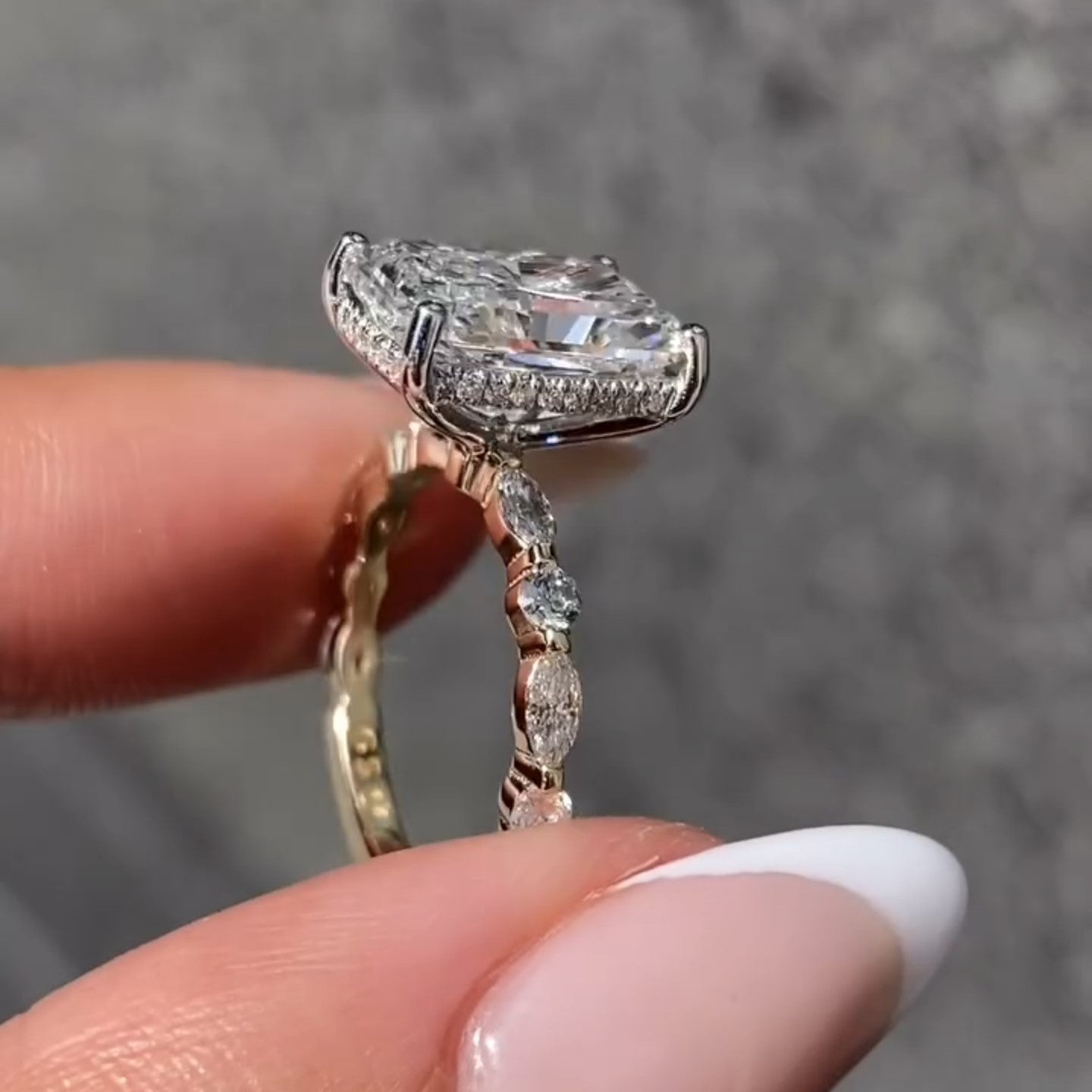 Radiant Diamond Ring