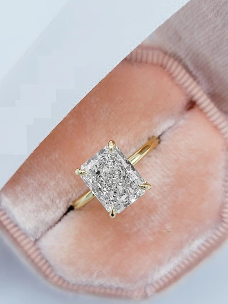 Radiant Diamond Ring