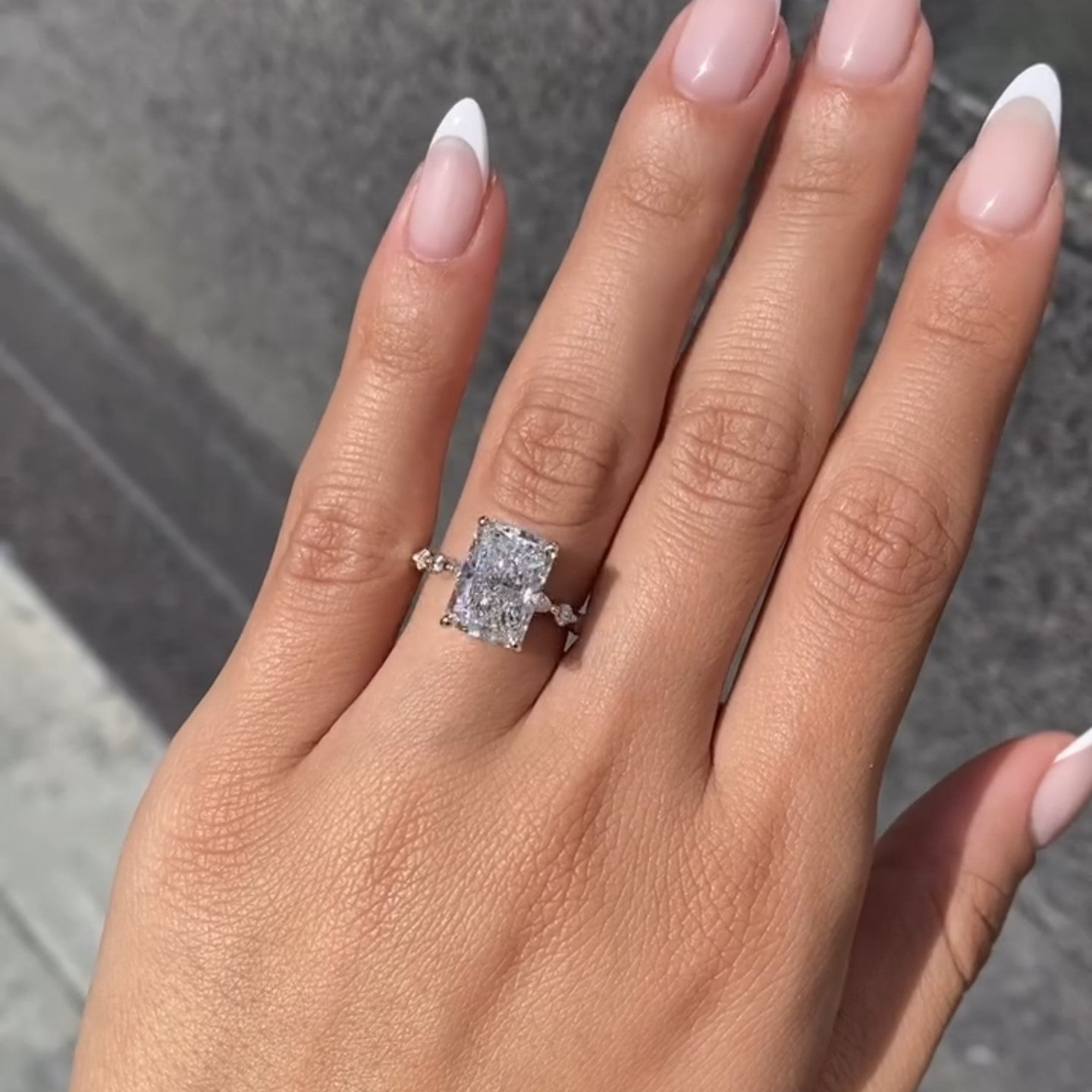 Radiant Diamond Ring