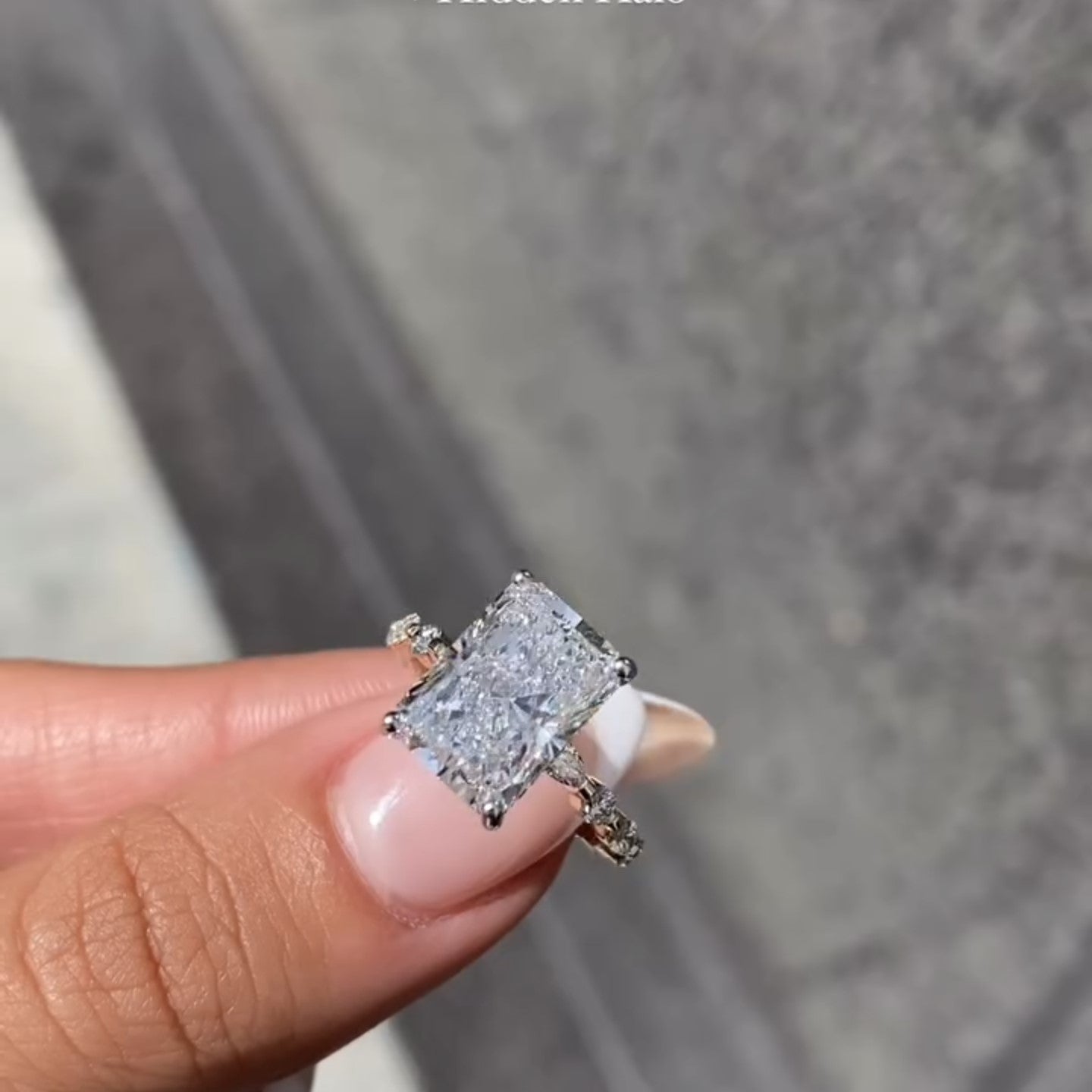 Radiant Diamond Ring