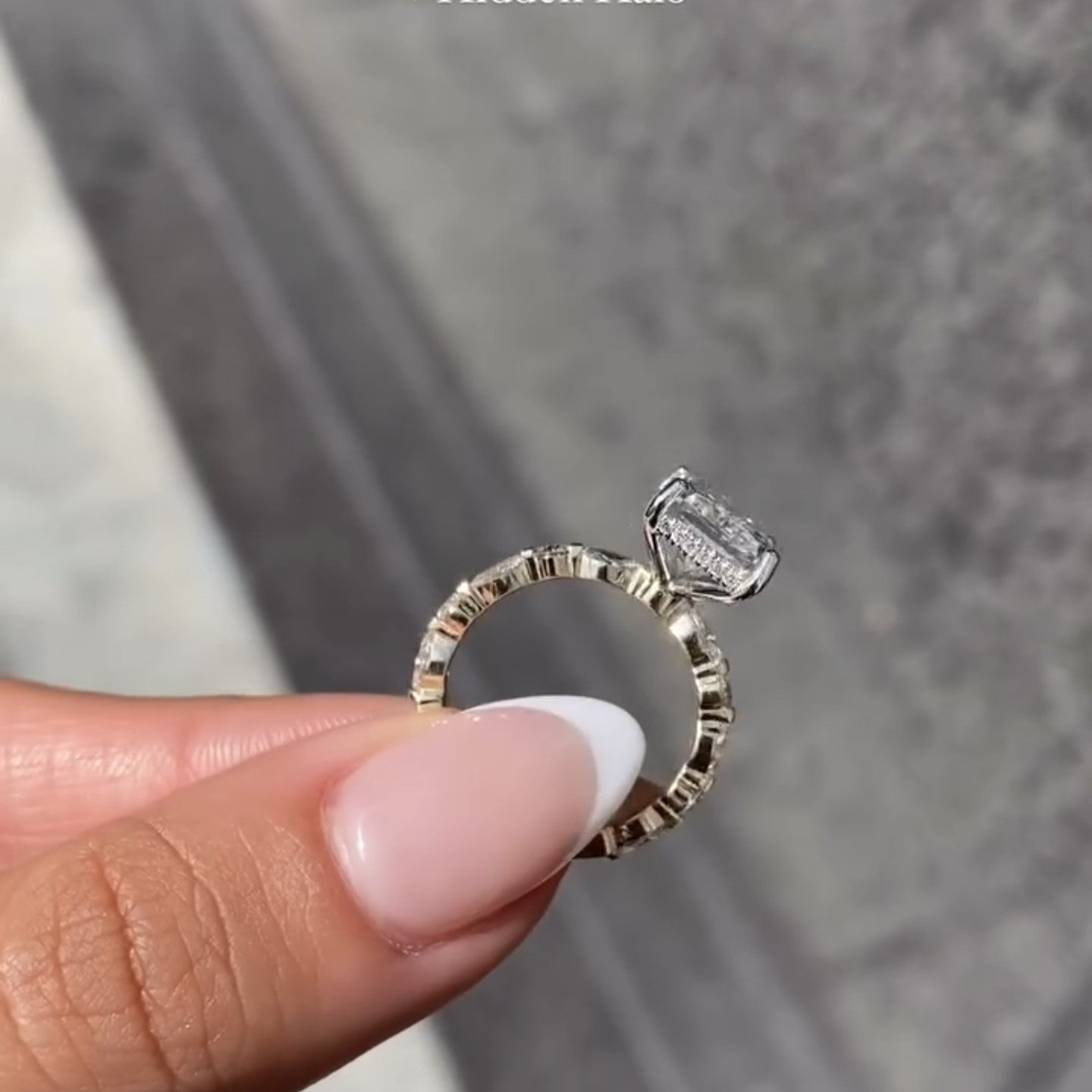 Radiant Diamond Ring