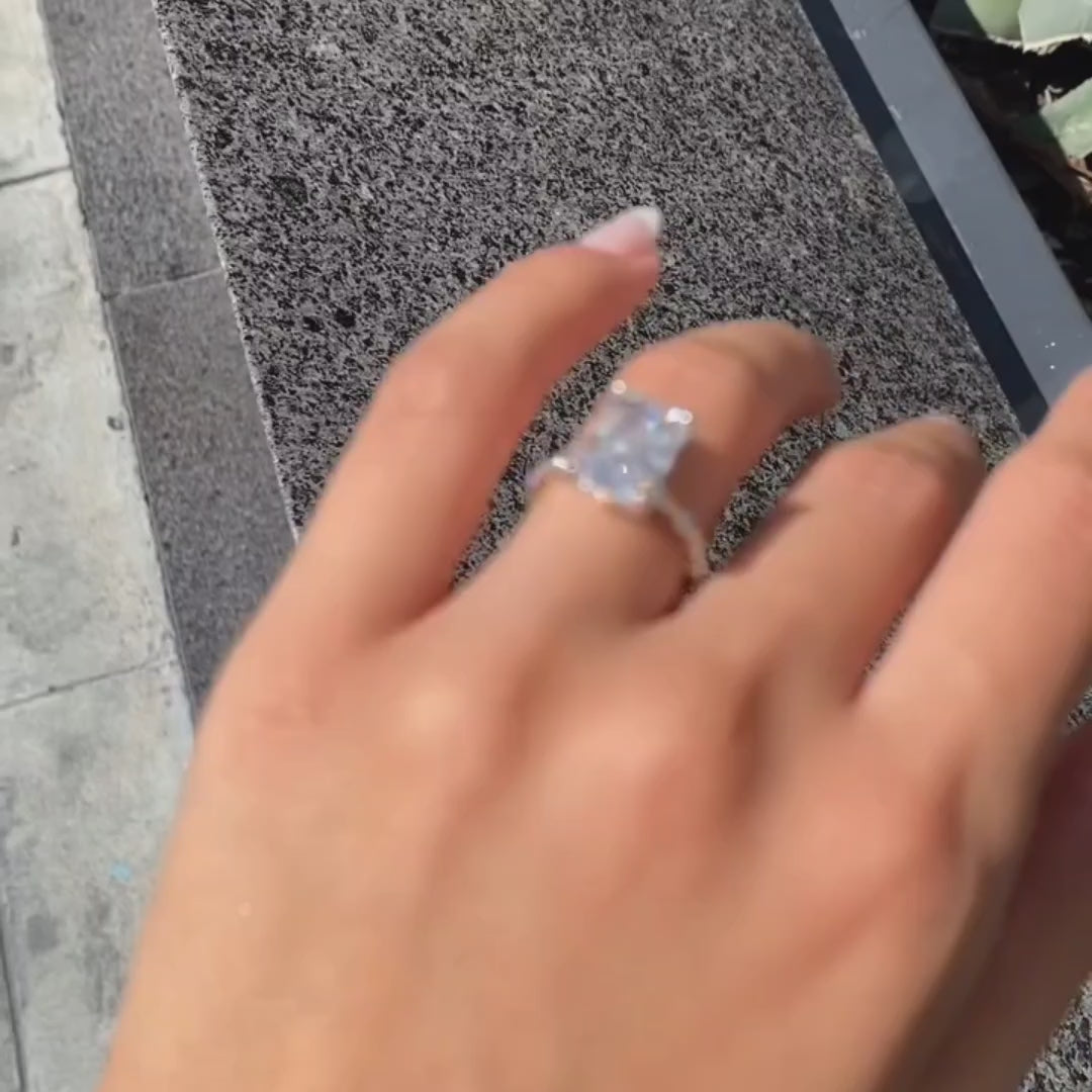 Radiant Diamond Ring